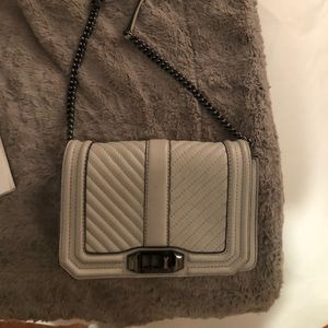 Rebecca Minkoff grey crossbody